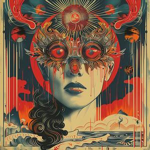 dots  synthwave  band  poster  art  graphic  design  creative  colorful  minimal 1038932