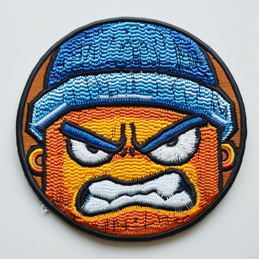 gopher  angry  patch  chenille  streetwear  contrast  minimal  stitches  culture  white 954787