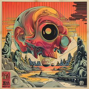 surreal  album  poster  escape  Tsukioka  Yoshitoshi  Gemma  Correll  Risograph  hyper-realistic 1037033