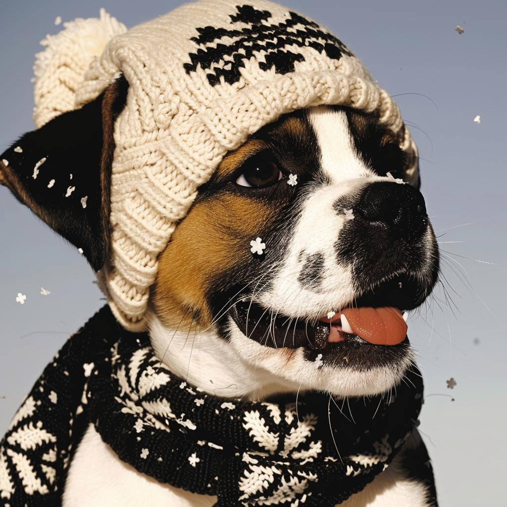 dog  hat  winter  scarf  adorable  cute  fashion  white  background  pet 942336