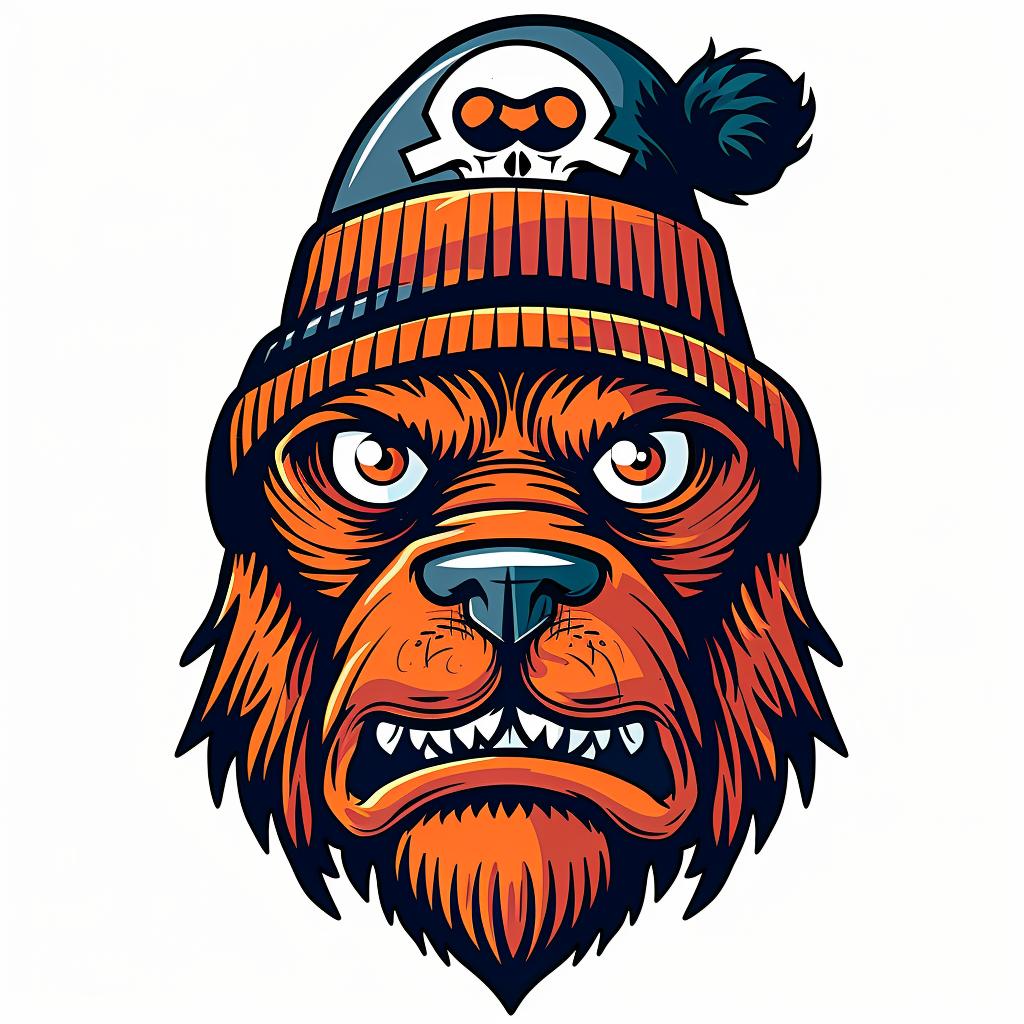 bear  angry  winter  hat  cartoon  animal  expression  illustration  funny  whimsical 939942