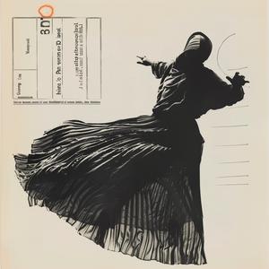 woman  dress  flying  poster  photography  dynamic  elegant  black  white  artistic 1063685