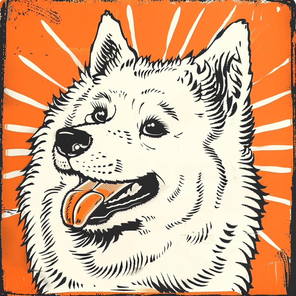 samoyed  dog  white  sunburst  background  adorable  cute  playful  joyful  bright 942360