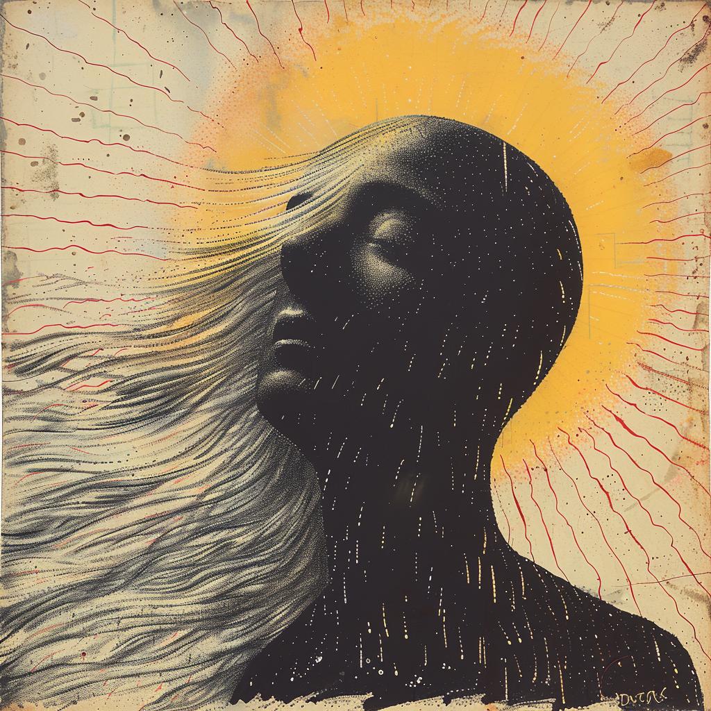 surreal  op-art  woman  sun  lighting  glow  colors  volumetric  horror  design 918399