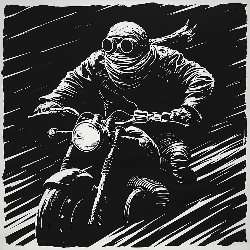 grim  reaper  moped  scarf  goggles  night  mystical  biker  fantasy  spooky 1026049