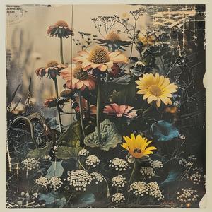 painting  flowers  field  nature  colorful  chromolithography  landscape  botanical  art  vibrant 1038609