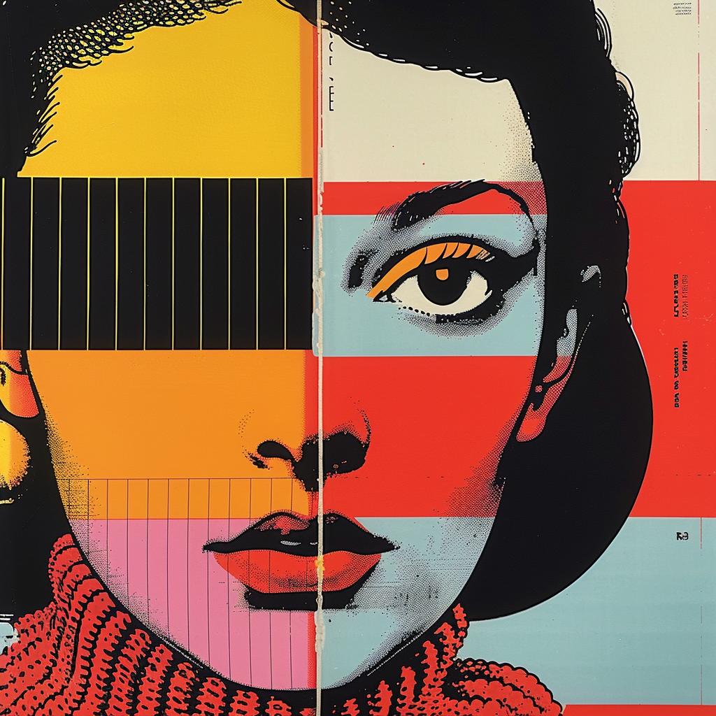 woman  poster  abstract  red  yellow  design  graphic  modern  colors  portrait 968810