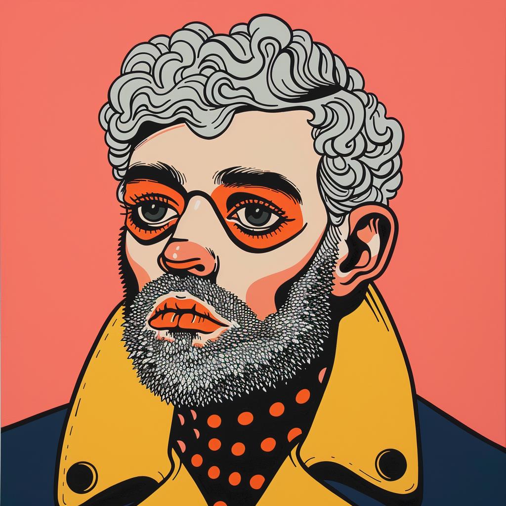 portrait  man  glasses  beard  painting  realism  character  style  expression  detail 972809