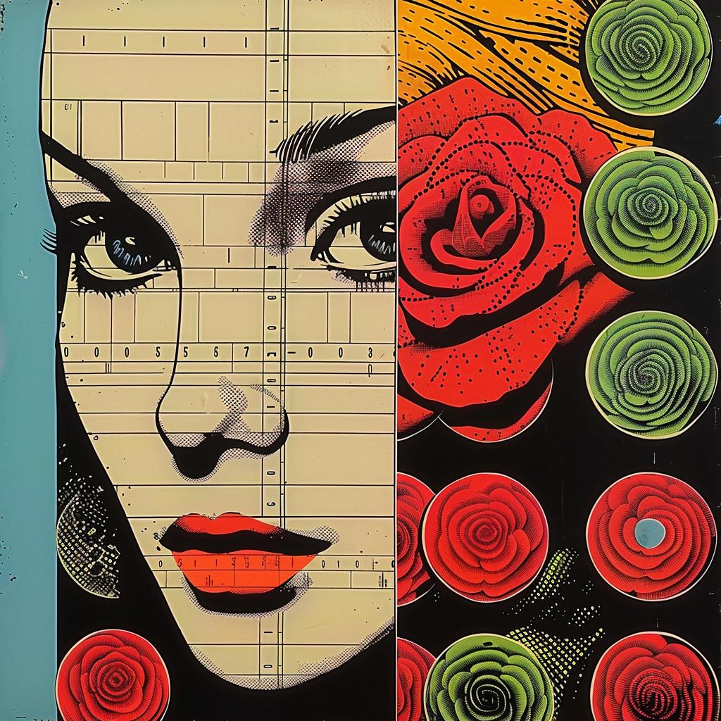 flower  woman  collage  abstract  graphic  Rauschenberg  art  design  colorful  impressionism 968205