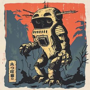 robot  background  surreal  futuristic  dark  fantasy  poster  artwork  design  vivid 1077278