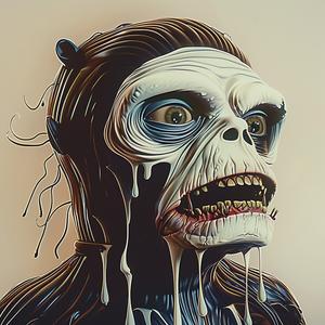 zombie  painting  face  graphic  art  horror  illustration  surreal  creepy  digital 1073471