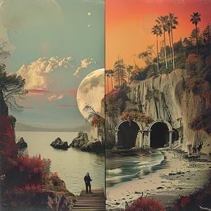 ocean  bridge  landscape  man  chromolithography  water  scenic  nature  view  horizontal 1057026