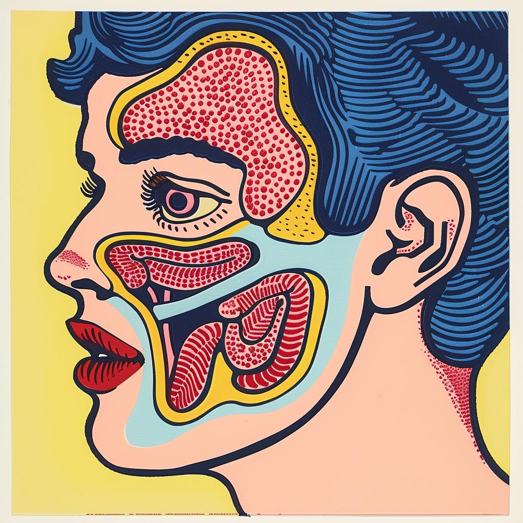 surreal  woman  face  body  anatomy  poster  minimal  creative  art  figural 961529