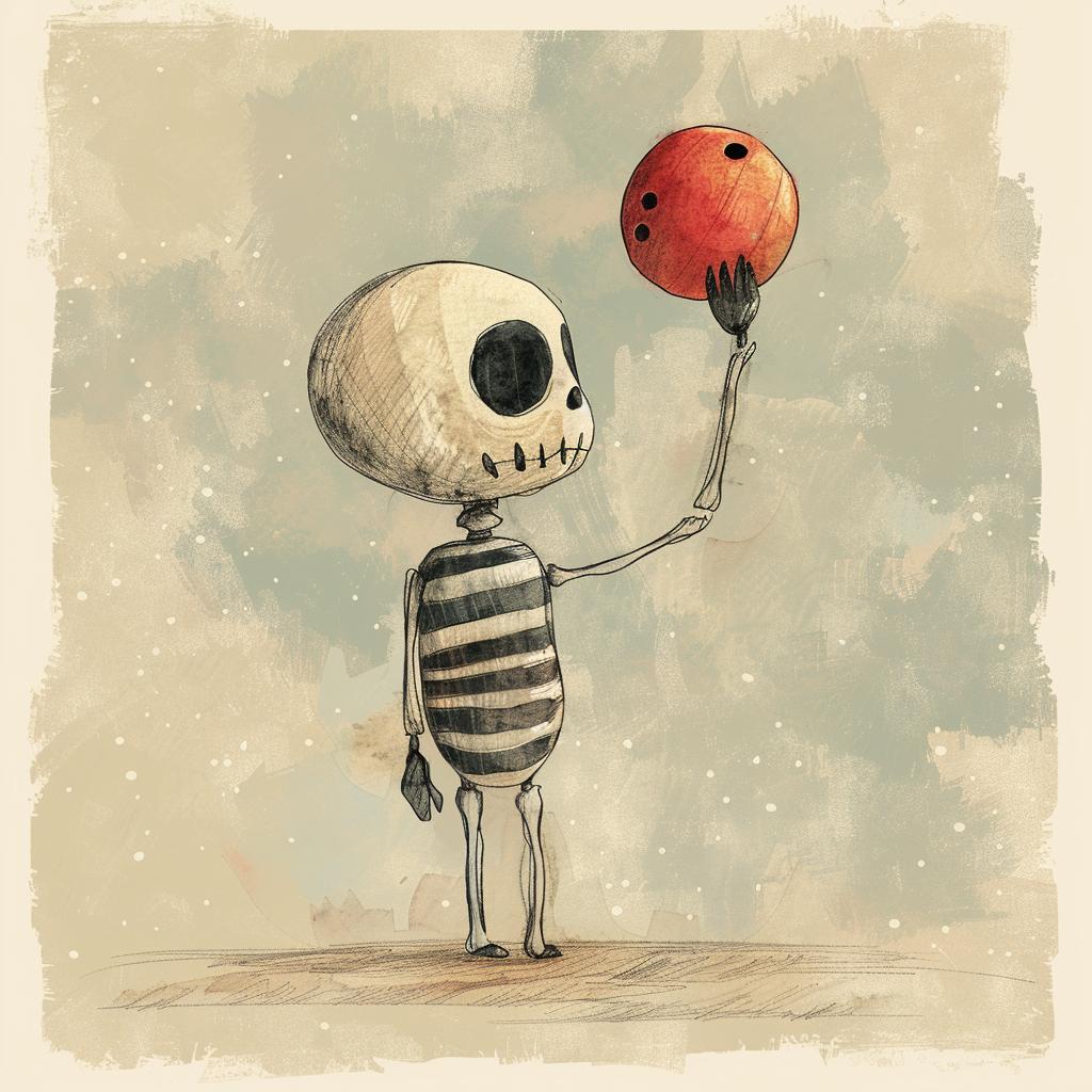 skull  bowler  cute  cartoon  clipart  red  organic  colorful  light  playful 970301