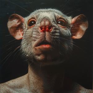 half-human  gerbil  surreal  hybrid  RGA  symbolist  furry  art  creative  extraordinary 1077364