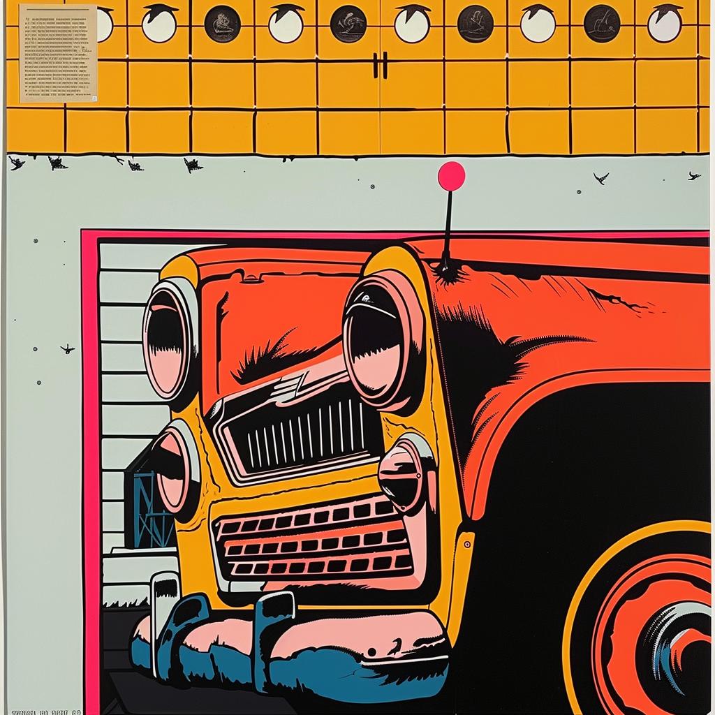 abstract  impressionism  collage  oldcar  garage  graphic  design  vintage  art  urban 968596