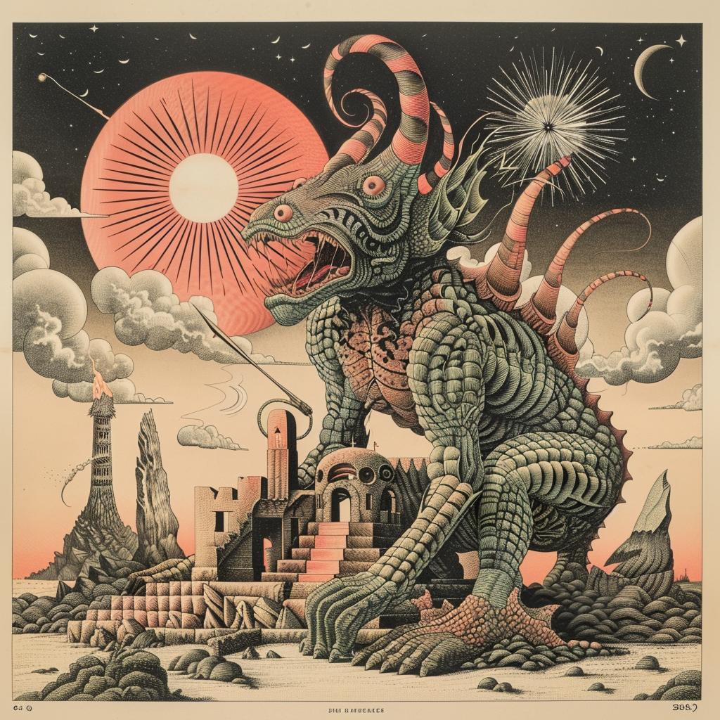 poster  dragon  sun  horror  fantasy  illustration  mythical  art  creature  conceptual 948406