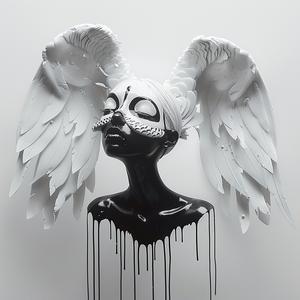 sculpture  black  white  wings  hildenbrandt  abstract  contemporary  artful  brothers  minimalist 1072573