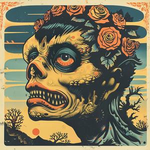 poster  band  day  of  the  dead  chromolithography  vibrant  celebration  art 1048585