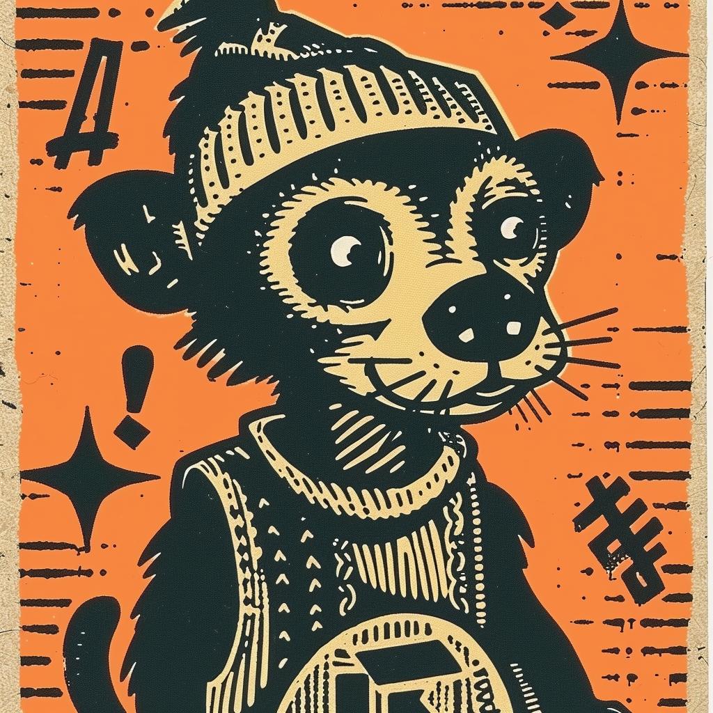 poster  monkey  hat  card  minimal  street  culture  aggressive  design  illustration 957514