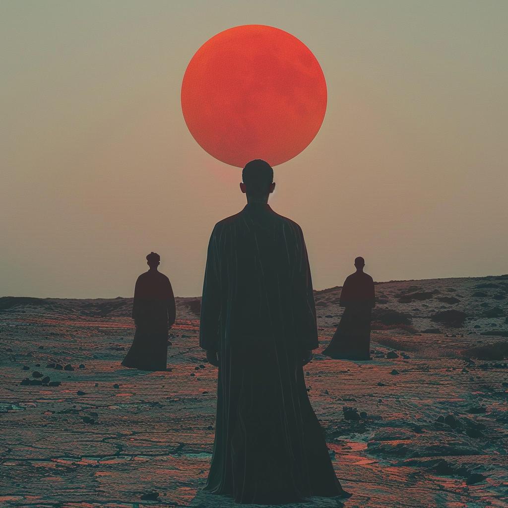 ألبوم تايكو، غامض، صحراوي، قمر، شخصيات، أردية، خارق للطبيعة، مظلم، 1026879