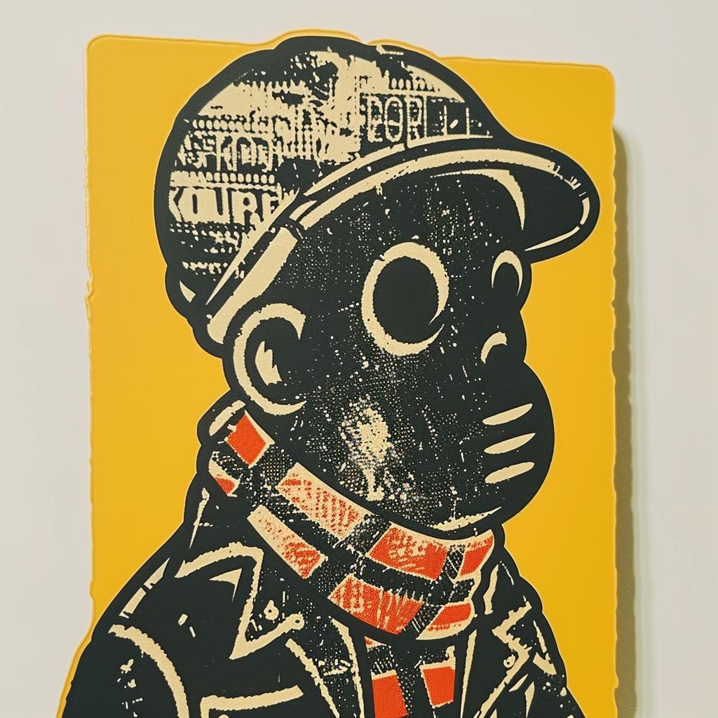 streetwise  urban  sticker  minimal  aggressive  character  culture  hat  simple  bias 949856