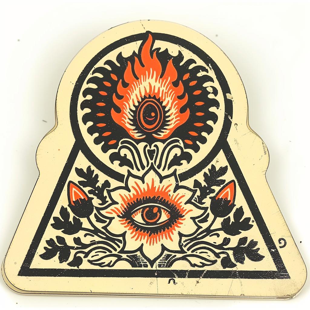 illuminati  badge  Nychos  eye  fire  spiritual  dark  provocative  art  design 932890