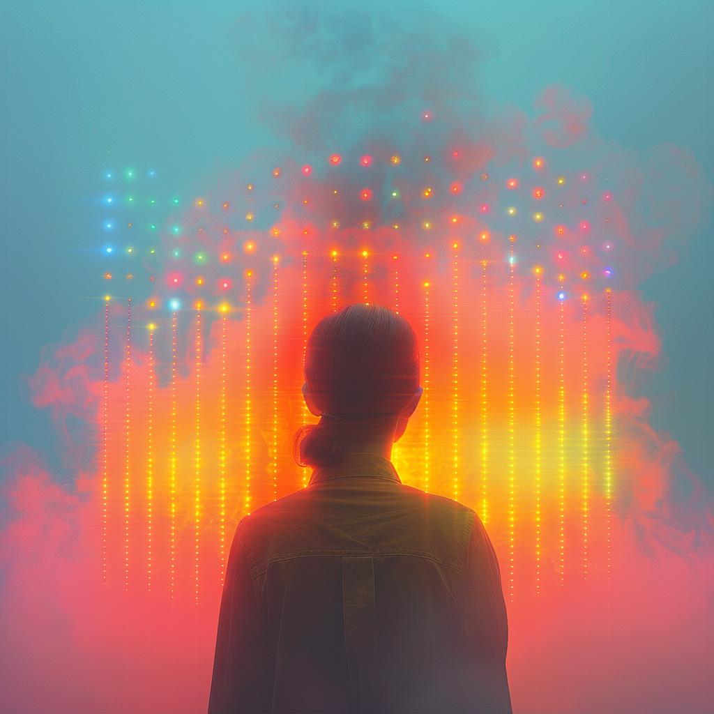 album  cover  neon  surreal  lights  flame  woman  display  creative  vibrant 976511