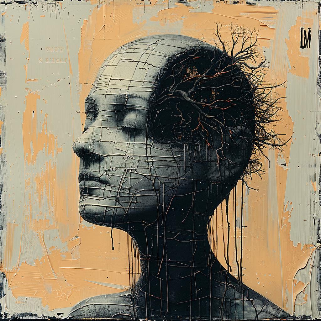 woman  branches  painting  portrait  abstract  nature  detail  artistic  concept  visual 950143