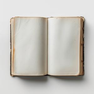 كتاب مفتوح، صفحات بيضاء فارغة، السطح العلوي، تود هيدو 1075741