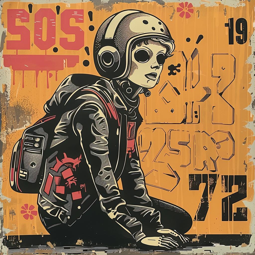 poster  girl  helmet  backpack  streetwise  aggressive  urban  illustration  youth  fashion 949310