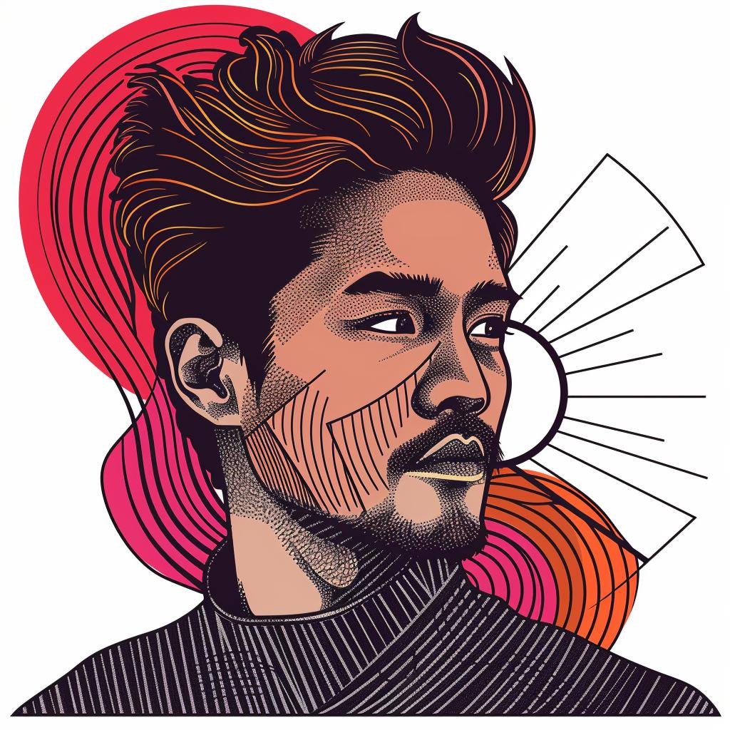 pop  art  asian-american  man  sun  background  mustache  digital  white  style 937254