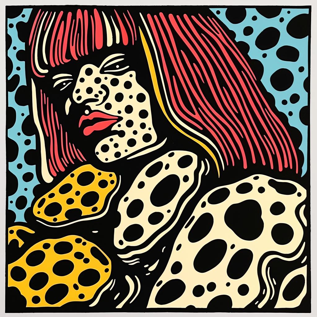 woman  spots  collage  Picasso  Picasso  marginalia  constructivist  pattern  Saul Bass  Klarwein 1023002