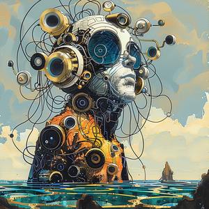 man  headphones  digital  painting  jack  kirby  vintage  comic  art  illustration 1076263