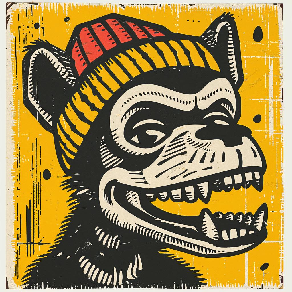 wolf  hat  streetwise  minimal  poster  urban  animal  culture  aggressive  character 957674