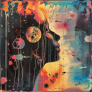woman  colorful  background  abstract  artistic  vibrant  emotive  modern  painting  texture 1075817