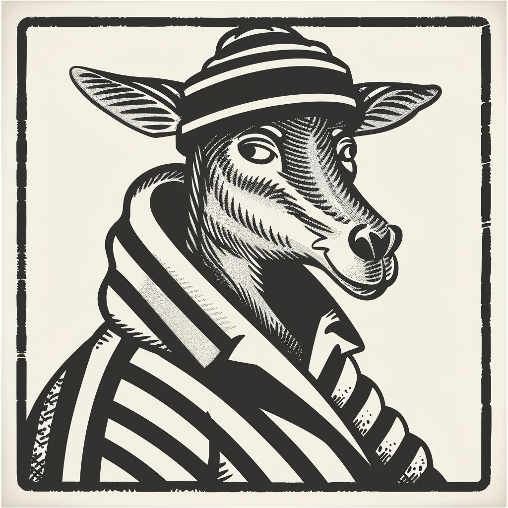 animal  streetwise  aggressive  minimal  culture  deer  cap  stripes  urban  character 958426