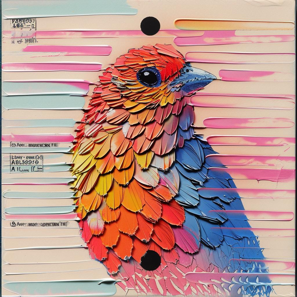 biological  illustration  bird  palette-knife  paint  colorful  op-art  nature  artistic  vivid 973928
