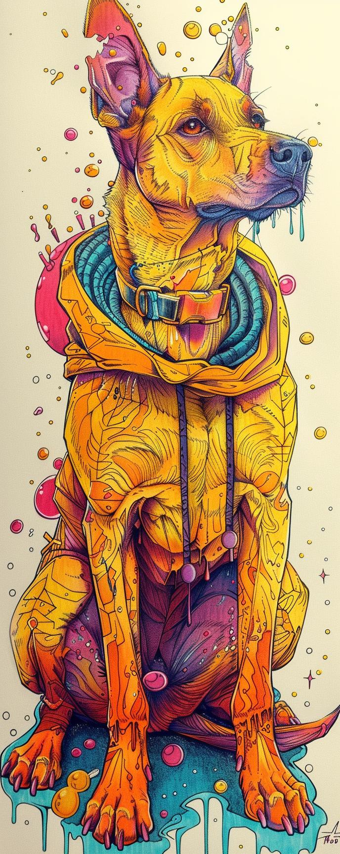 Grim  Reaper  doberman  Yeezy  mythical  space  suit  fantastical  blend  unique 940823