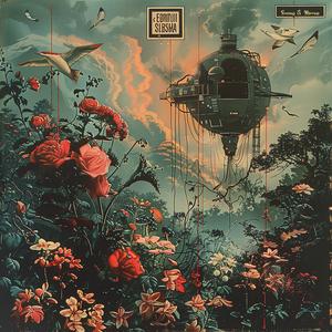 album  cover  sky  falling  art  design  chromolithography  music  visual  creative 1040254