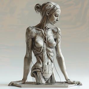 statue  woman  sculpture  crossed  arms  elegance  female  minimal  art  figurative 1038669