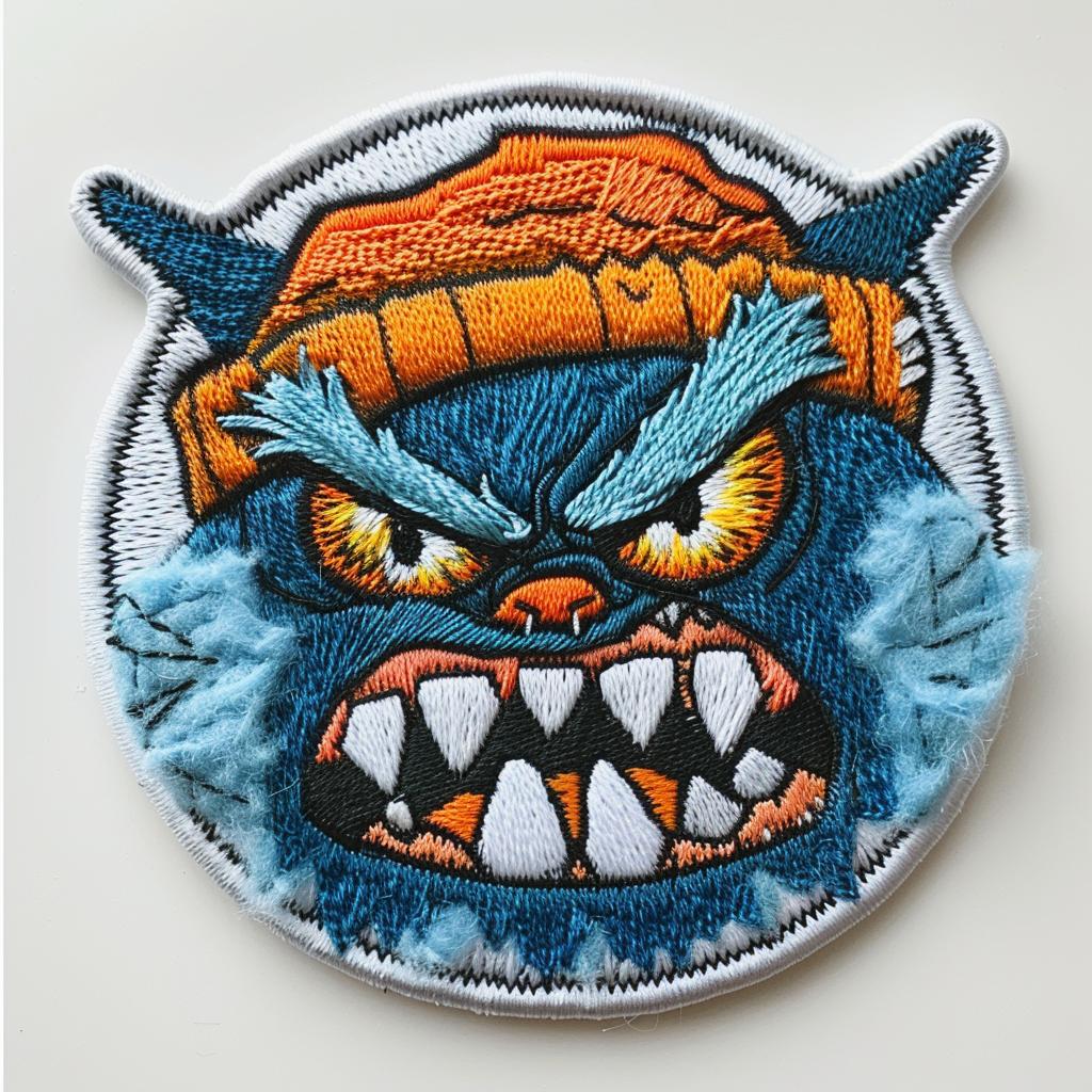 patch  streetwear  chenille  monster  hat  contrasting  minimal  stitching  culture  angry 955165