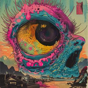 surreal  album  cover  symbolist  hyper-realistic  screenprinting  colorful  eye  poster  art 1078447