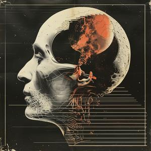 غلاف ألبوم Mind Machine، ألبينا فاتشيفا، ريسوغراف، عمل فني رمزي سريالي، رقم 1079303