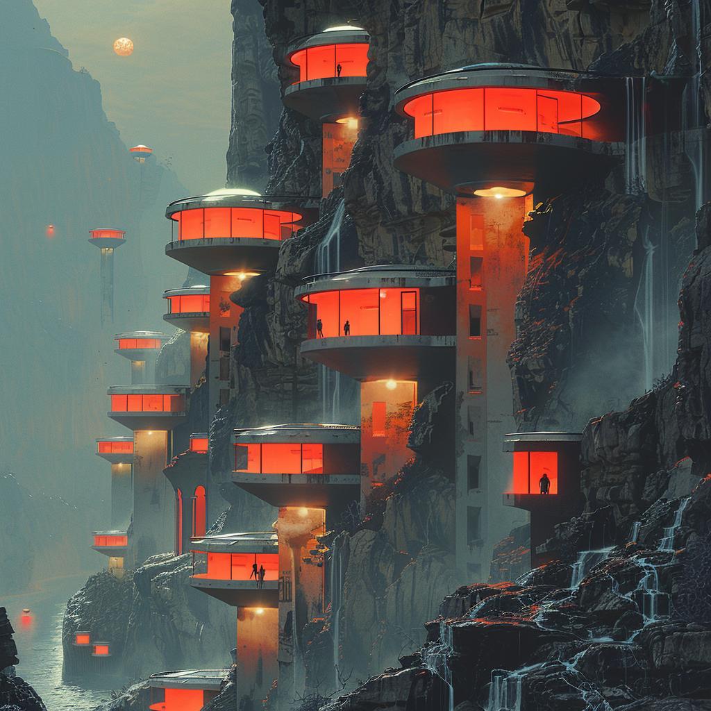 red  black  futuristic  city  mountain  lifestyle  sharp  surreal  photography  lighting 1028657