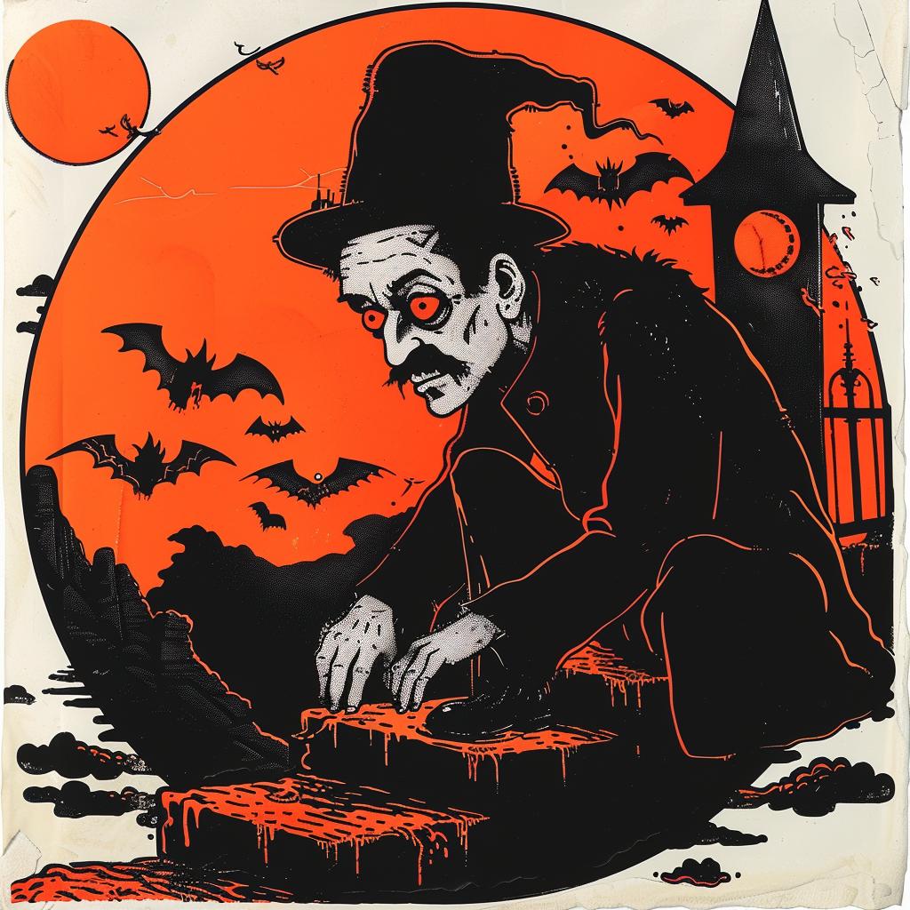 surreal  occult  witch  Halloween  poster  dark  arts  creativity  Toshio  Saeki 928780