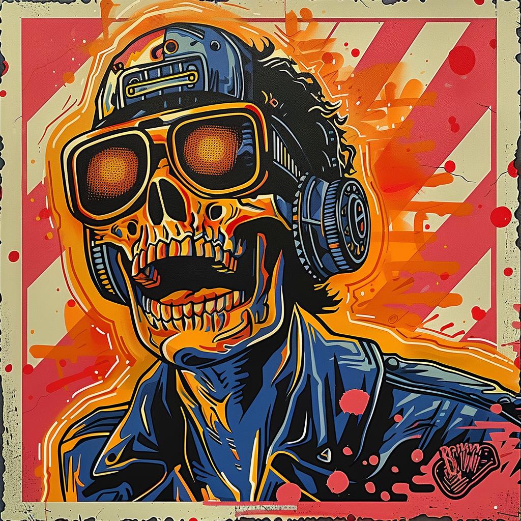 skull  headphones  poster  music  art  graphic  edgy  illustration  aggressive  cool 948884