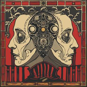 surreal  album  cover  devil  wears  prada  poster  detailed  screenprint  Koloman 1079602