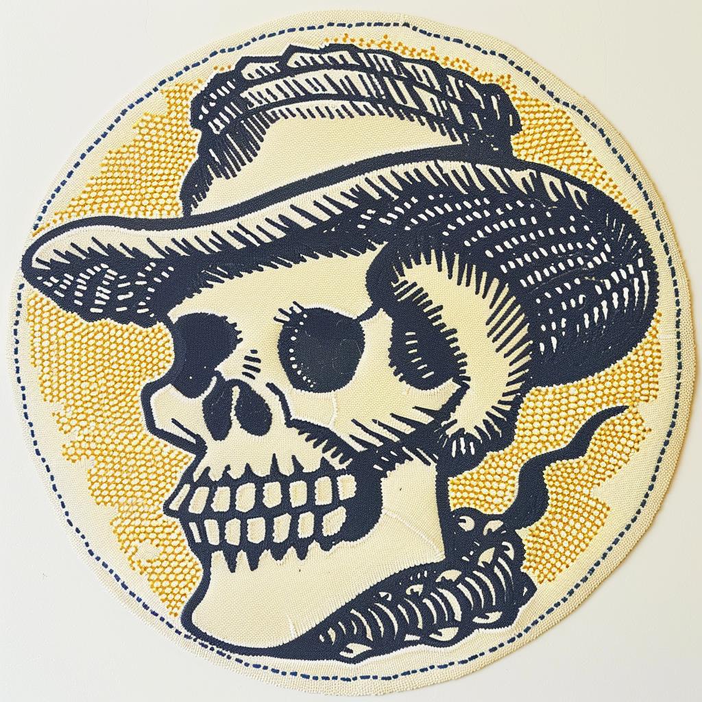 sticker  skull  hat  chenille  streetwear  hip-hop  design  cool  minimal  art 961183