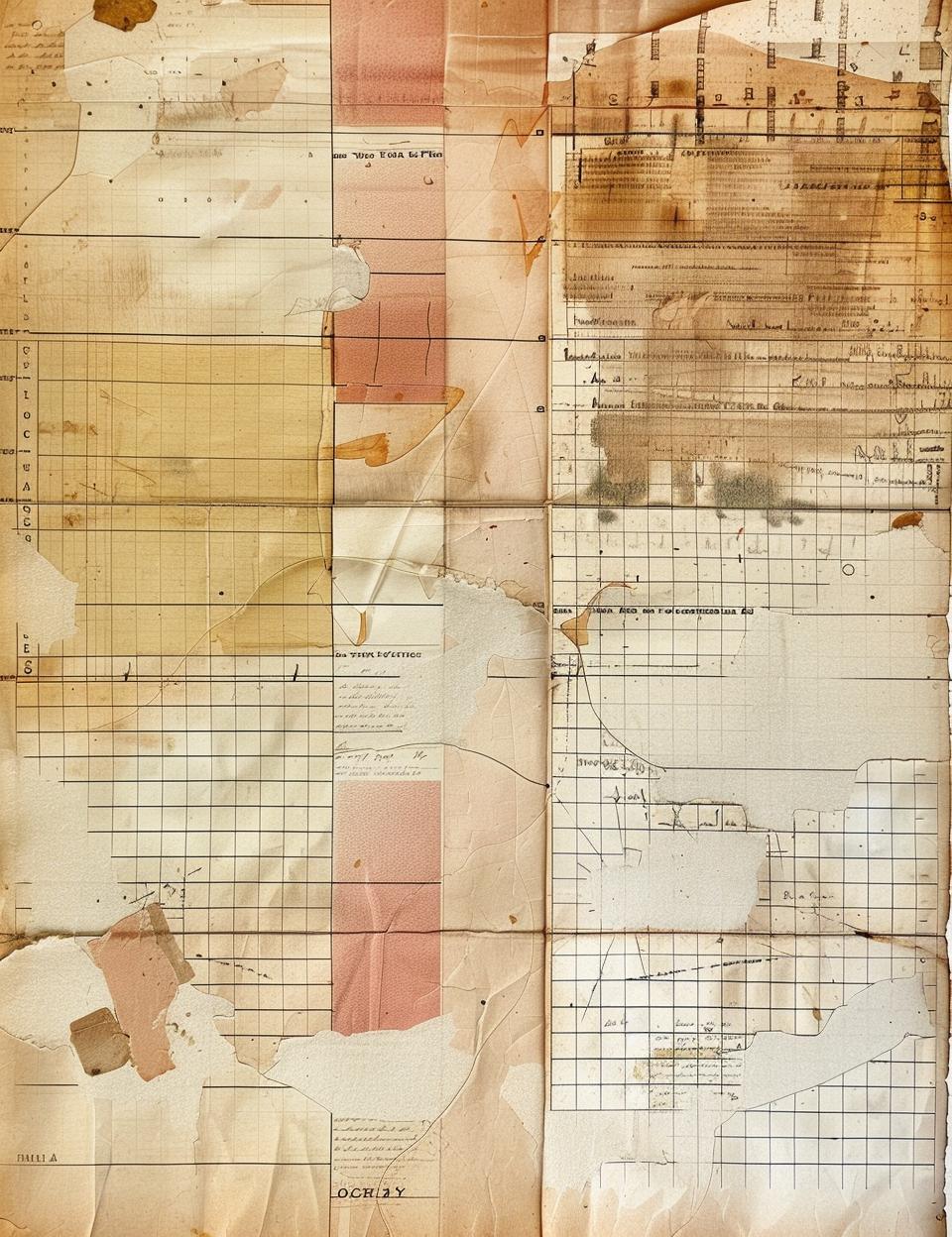 map  paper  vintage  drawing  collage  homemade  patchwork  art  mixed-media  design 962070